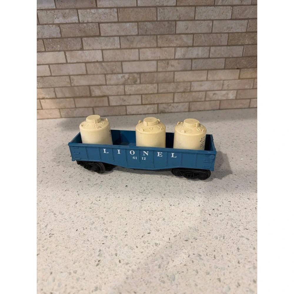 Lionel O‎ Scale 6112 Canister Car Air Activated Rare